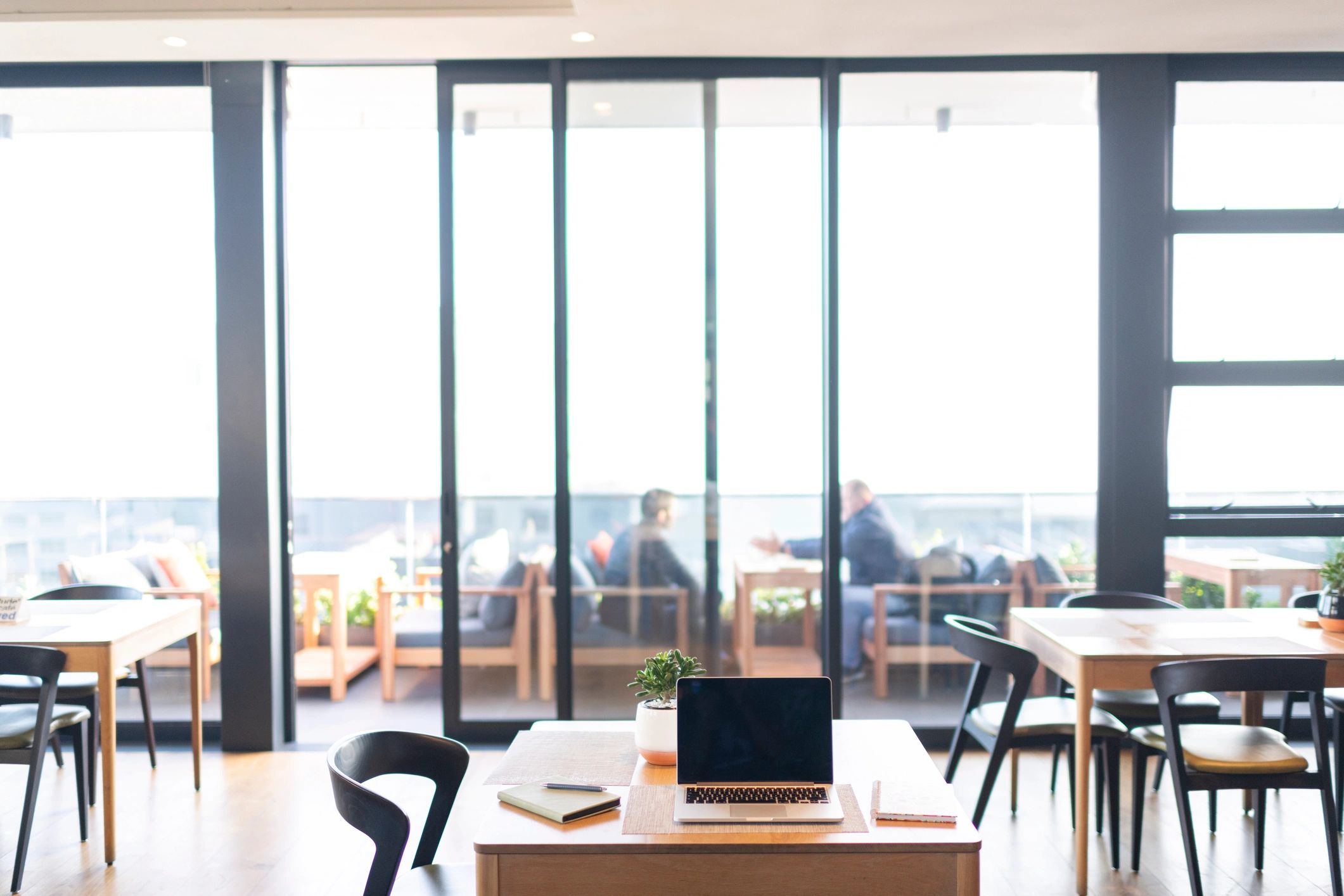 Premium workspace representing purposeful growth